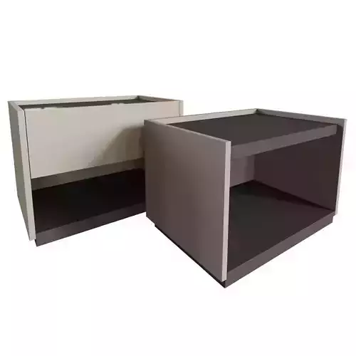 Lansot Edge Bedside Cabinet 3D model