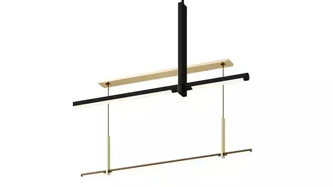 Circa Lighning - Axis Large Linear Pendant