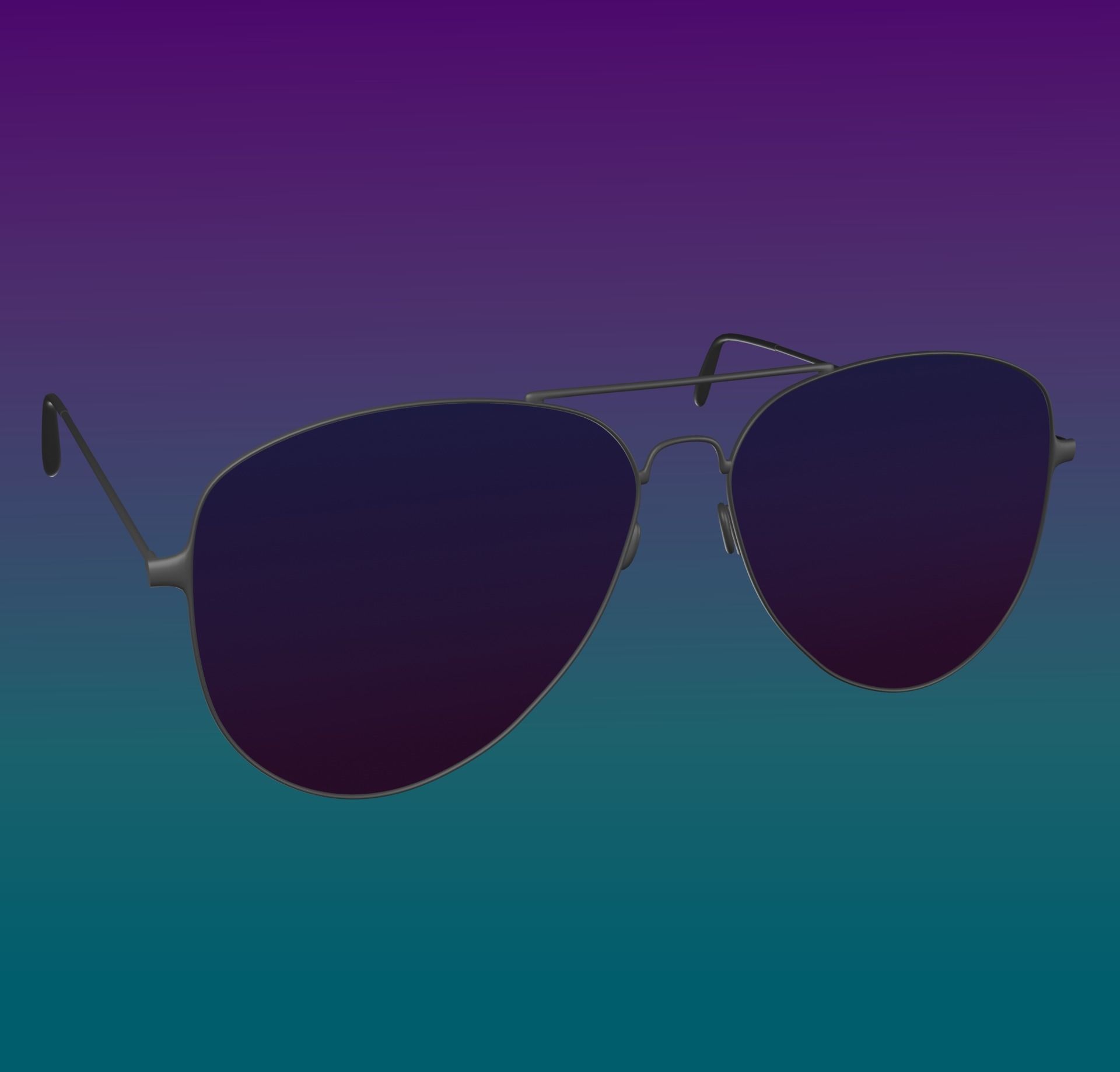 glasses sunglasses Free low-poly 3D model_2