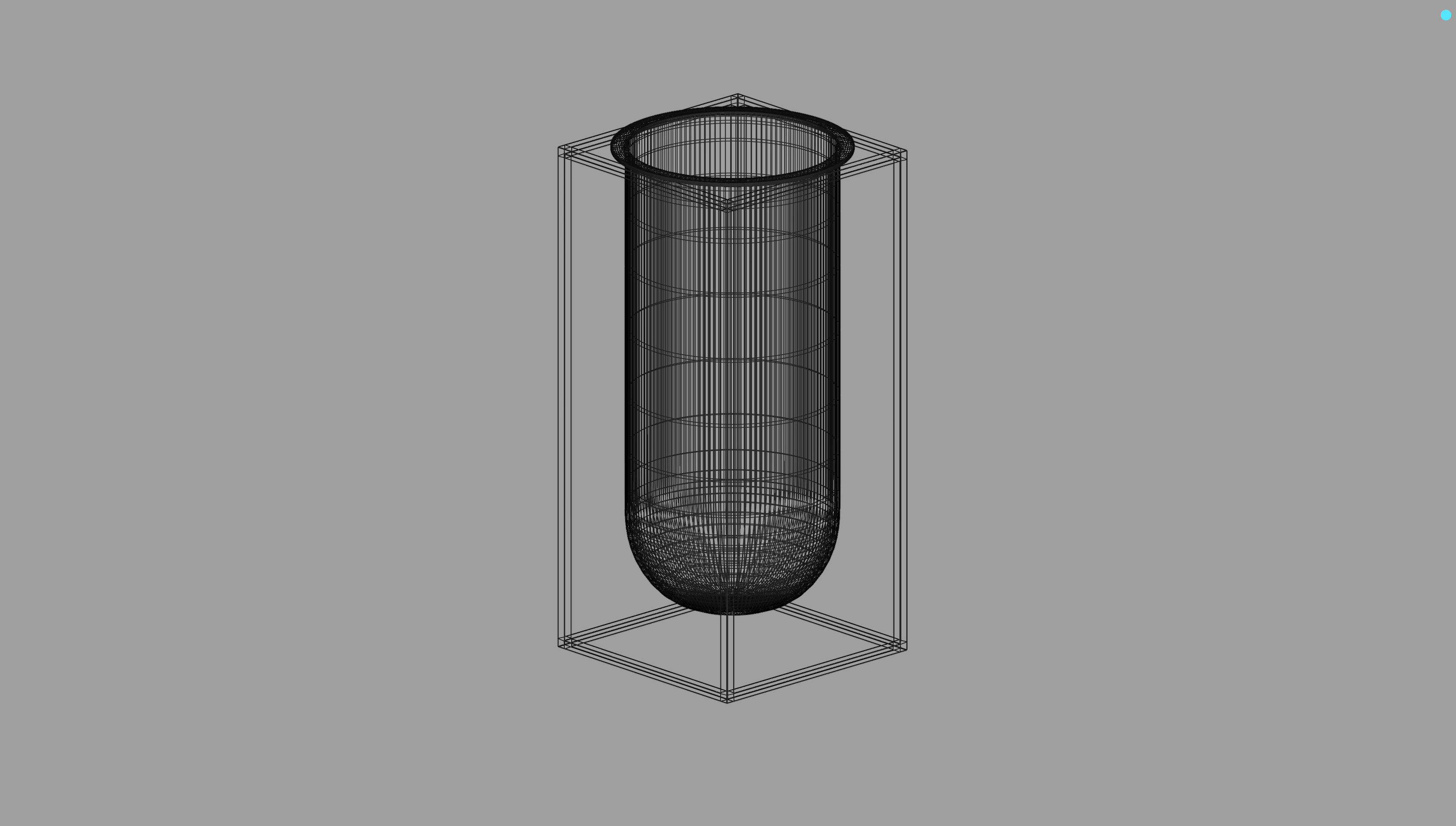 Kubus Nolia Vase 3D model_2