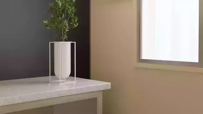 Kubus Nolia Vase 3D model