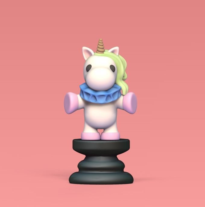 Alice Chess - Side A 3D print model_5
