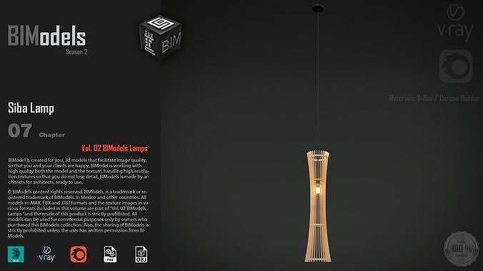 0207 Siba Lamp 3D model