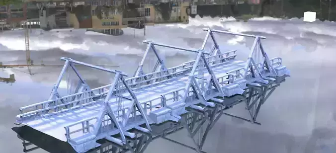 Bridge Big 2 3D 3D model