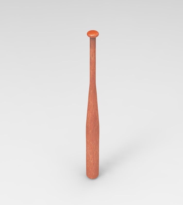 Baseball Bat 3D print model_1