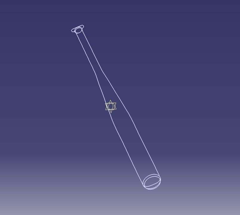 Baseball Bat 3D print model_19