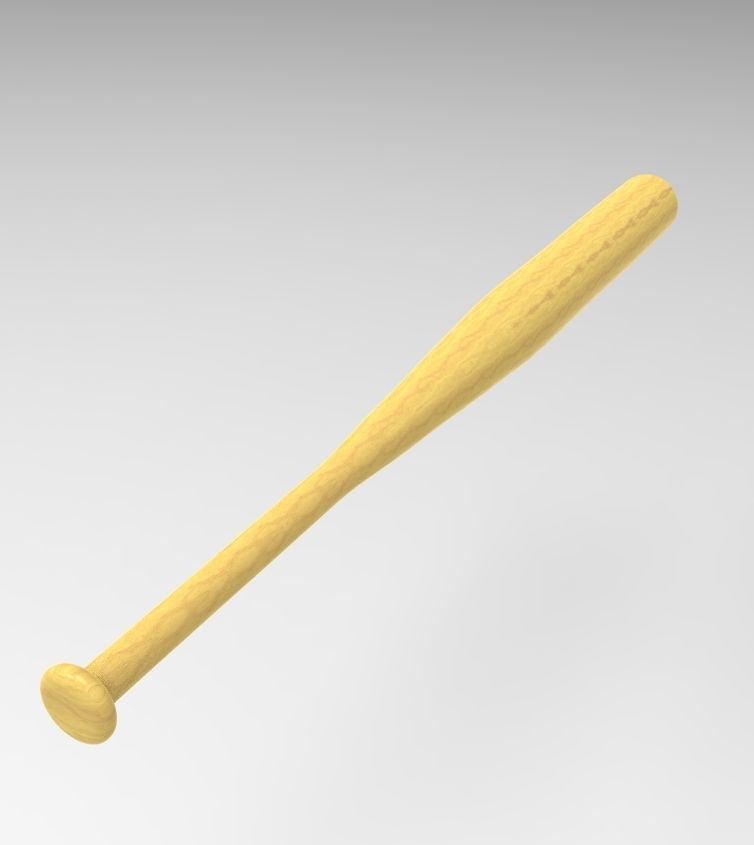 Baseball Bat 3D print model_32