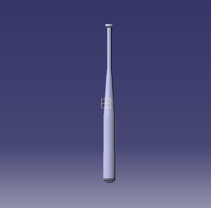 Baseball Bat 3D print model_31