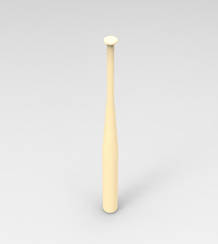 Baseball Bat 3D print model_13