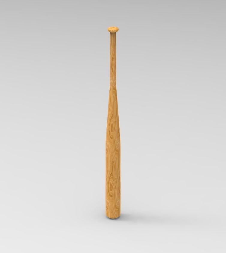 Baseball Bat 3D print model_34