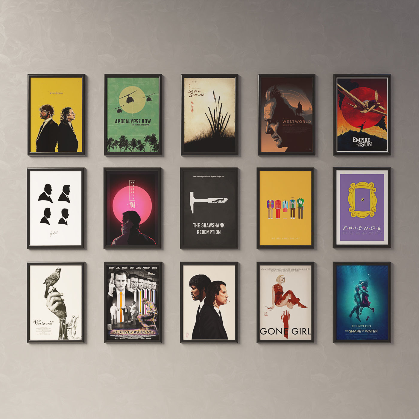 Movie posters - 2 3D model_3