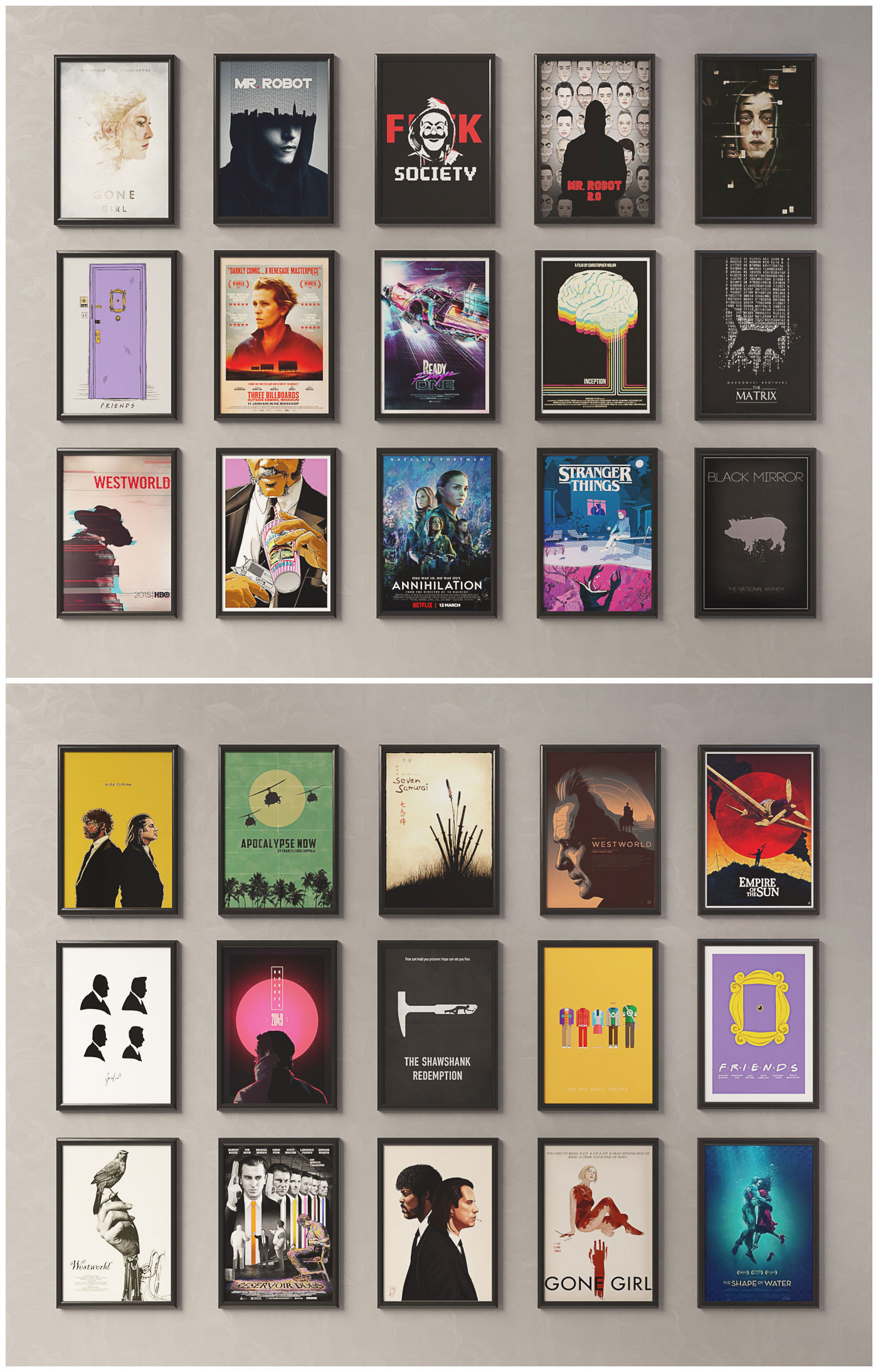 Movie posters - 2 3D model_6