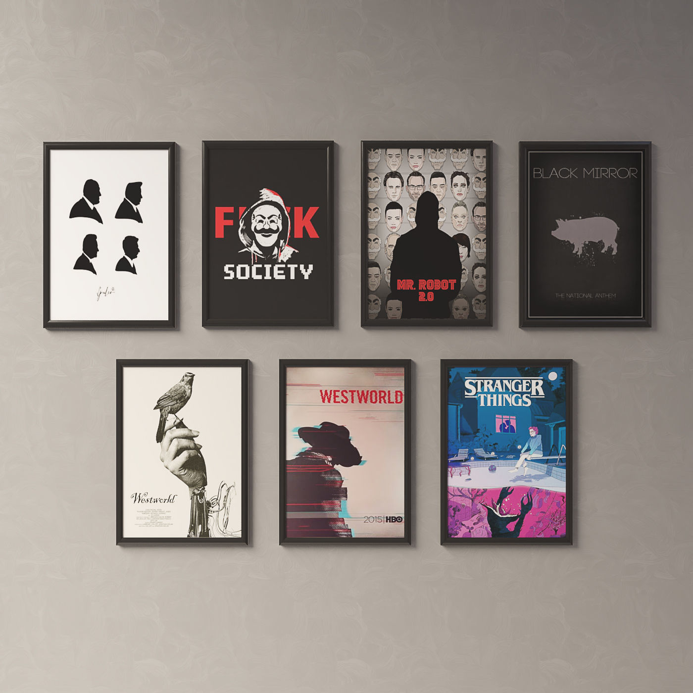 Movie posters - 2 3D model_1