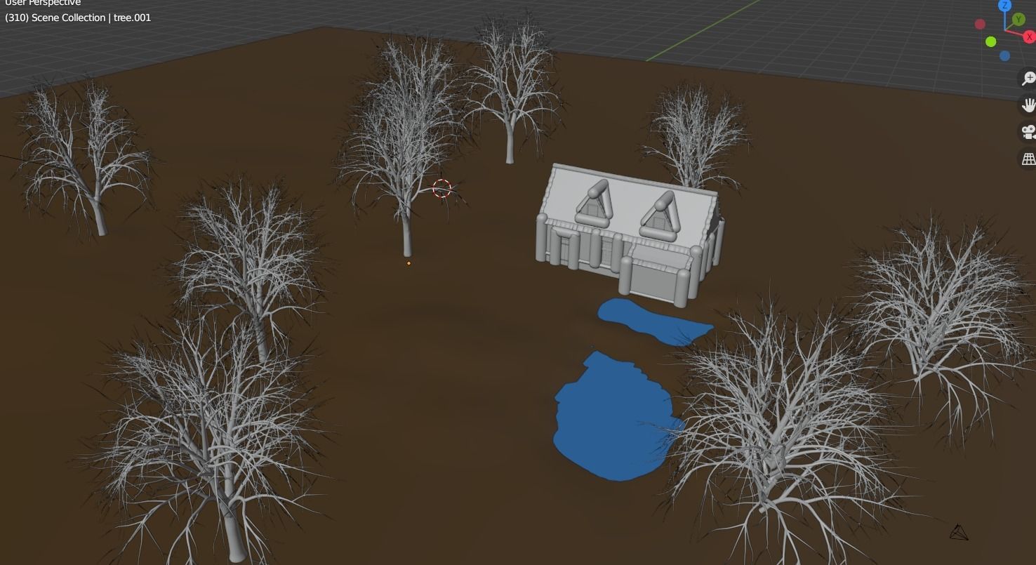 Farm House 3D model_1