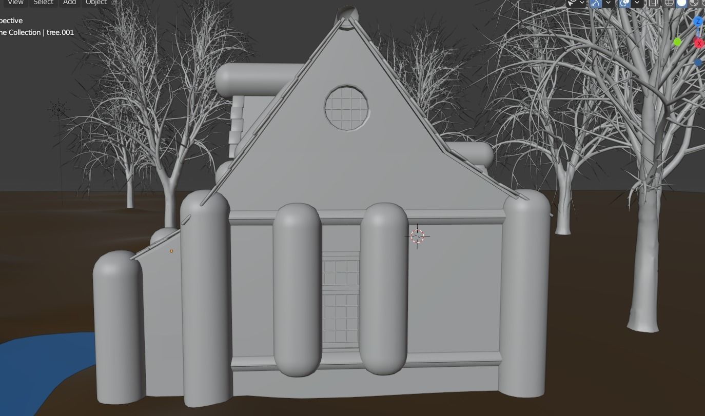 Farm House 3D model_4