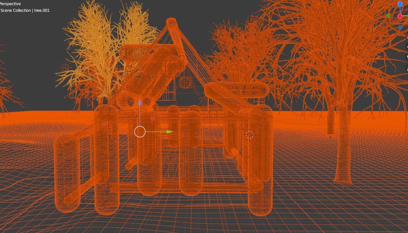 Farm House 3D model_5