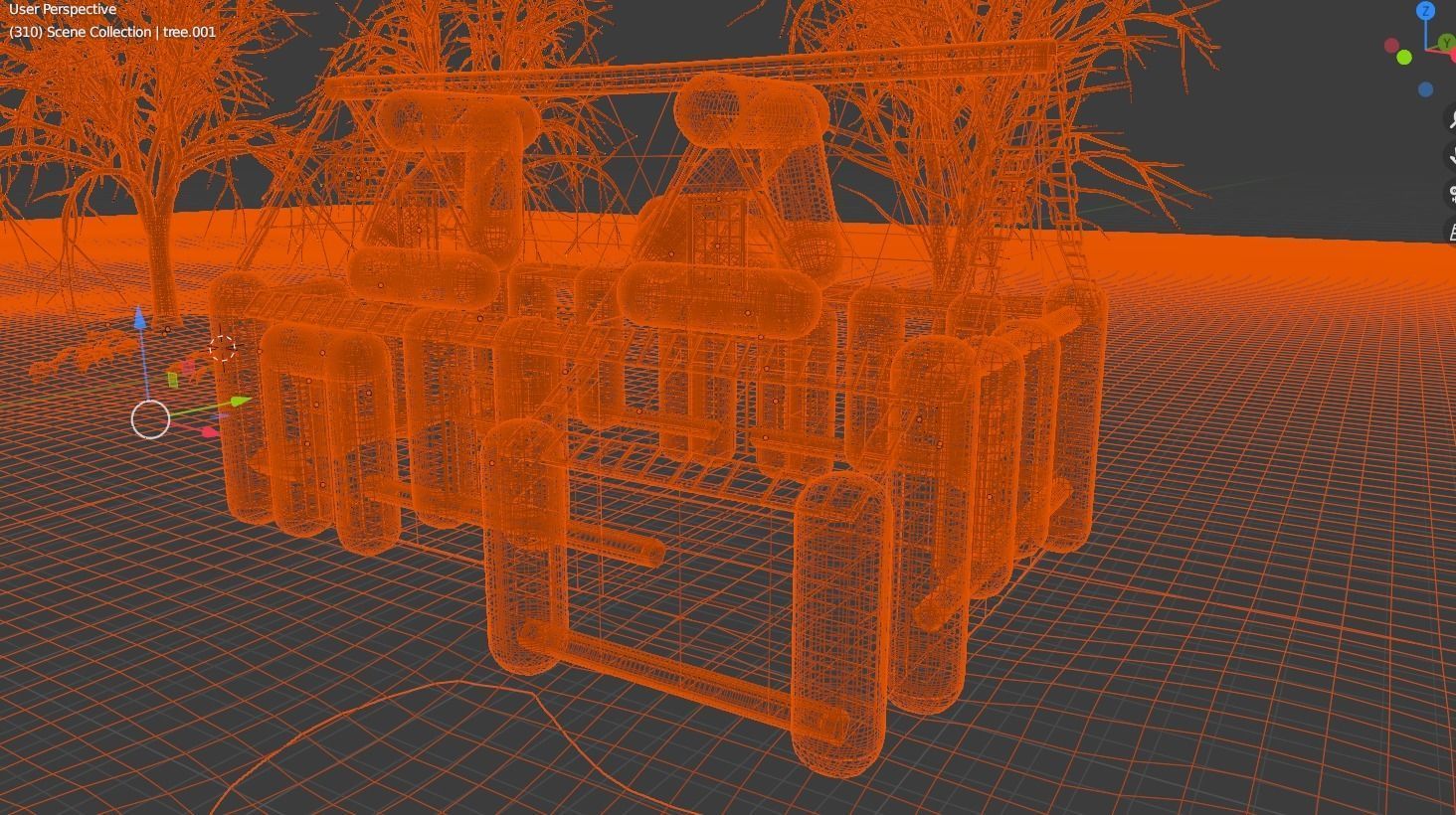 Farm House 3D model_8