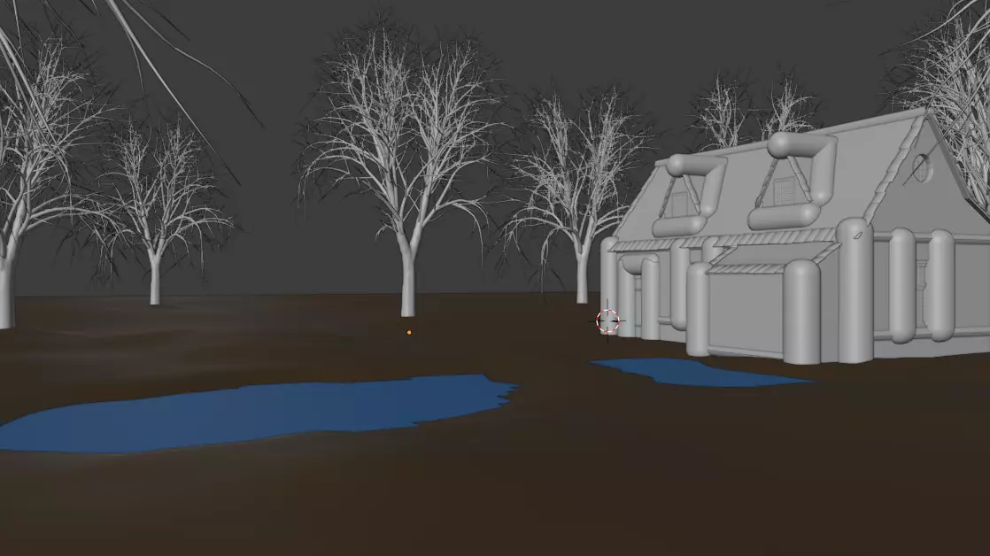 Farm House 3D model_0