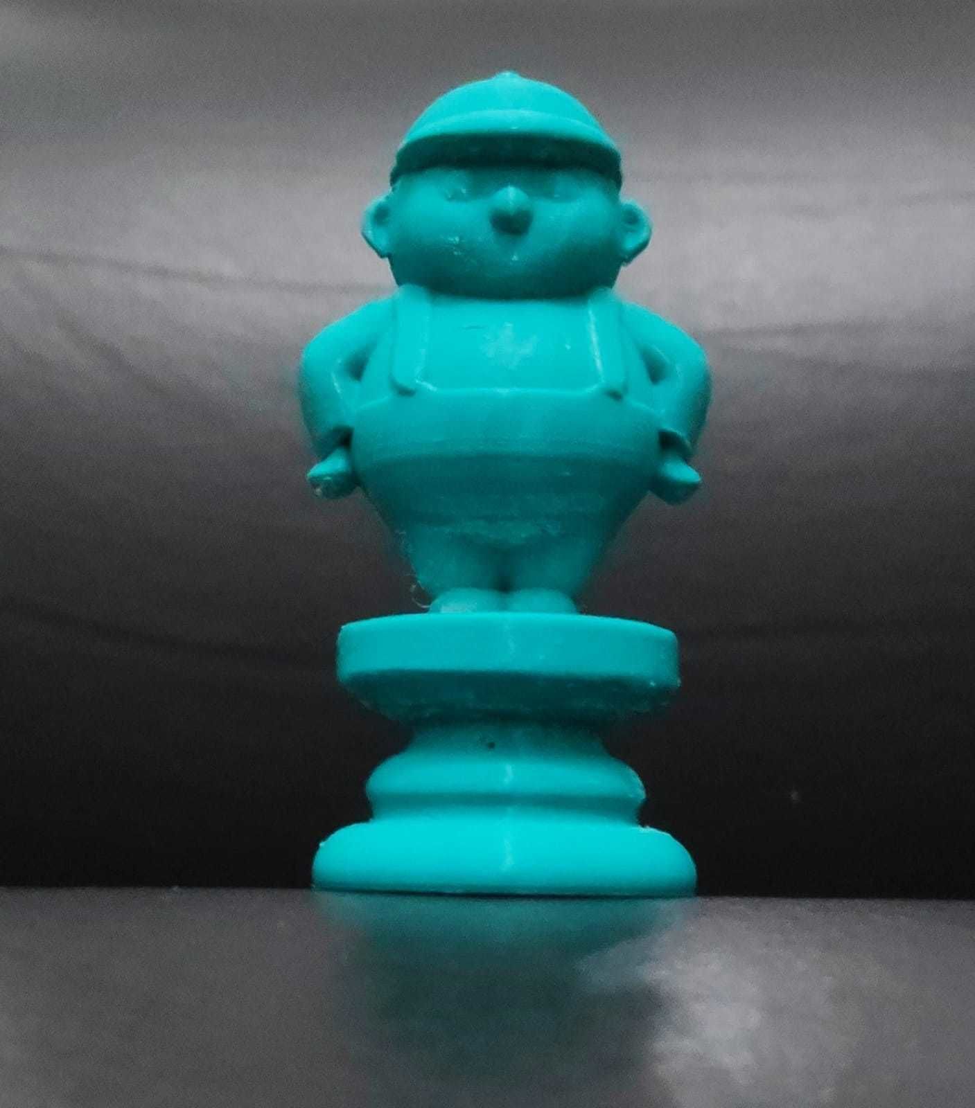 Alice Chess - Side B - Rook - Tweedle Dee Dum 3D print model_10