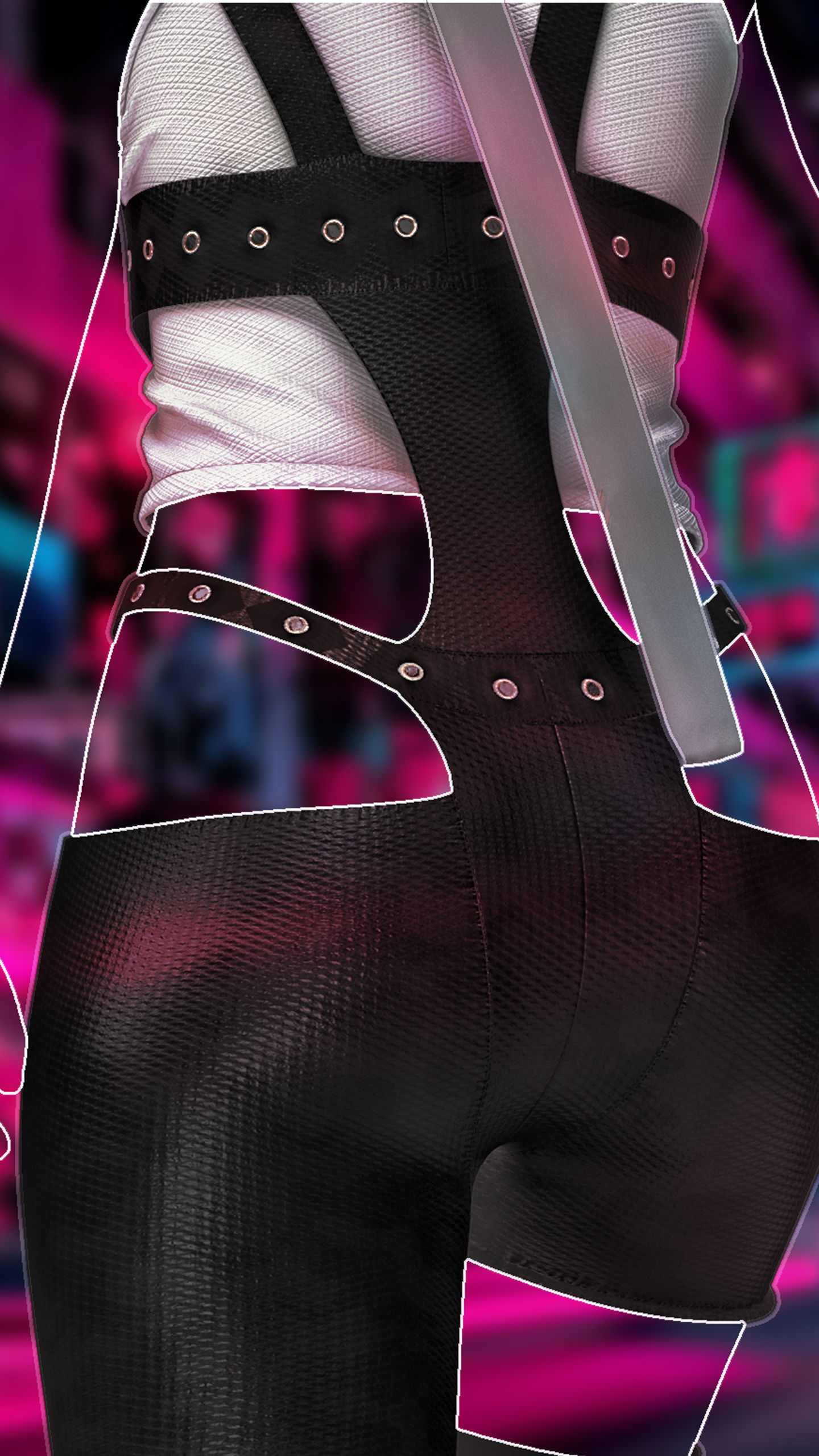 Boddy Harness Low-poly 3D model_2