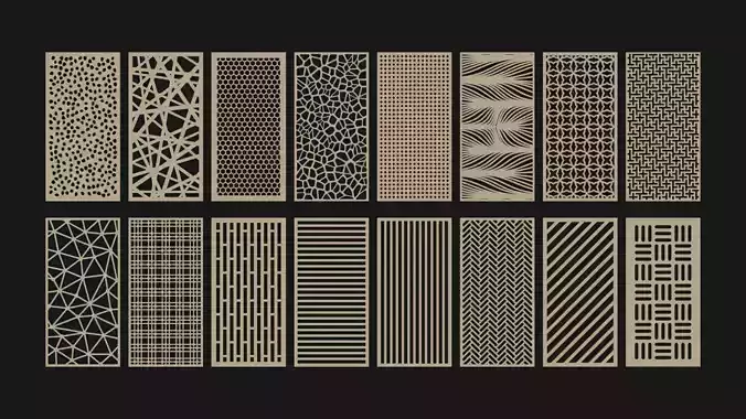 Decorative Wood Panel Set