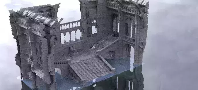 Lovecraftian ruin 2 3D