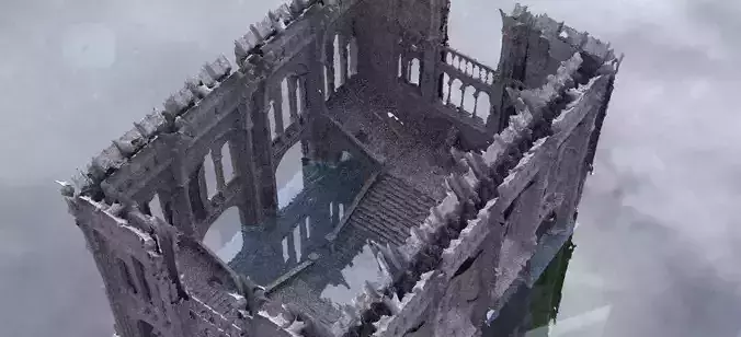 Lovecraftian ruin 3 3D