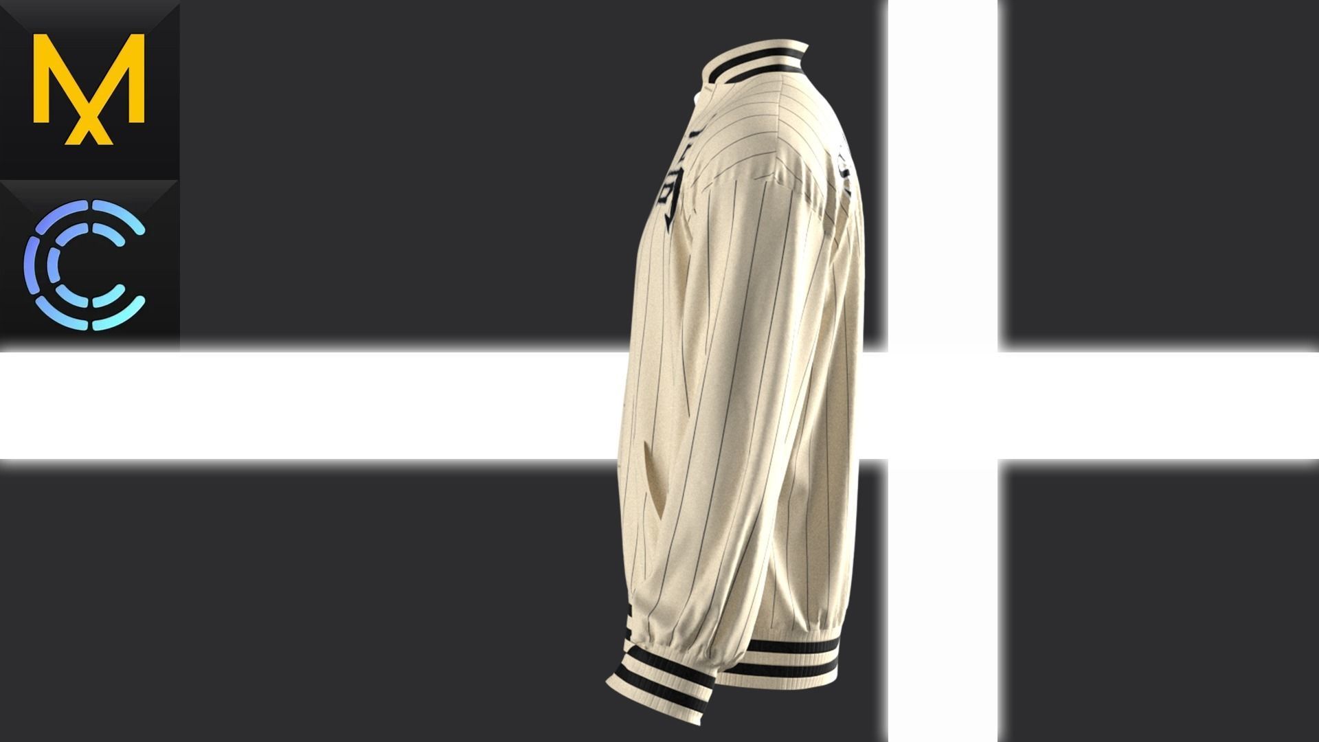 New concept Marvelous Clo3D Jacket Male 3D model_4