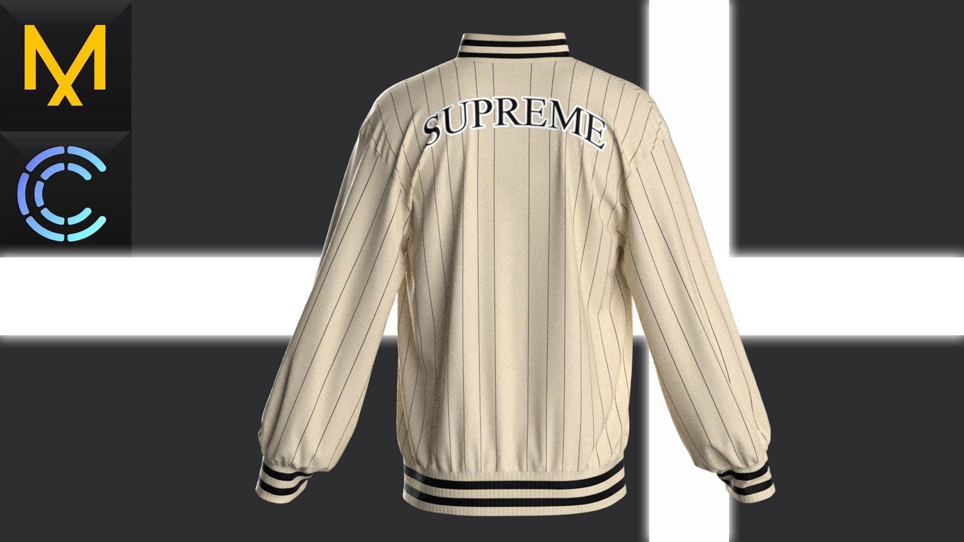 New concept Marvelous Clo3D Jacket Male 3D model_3