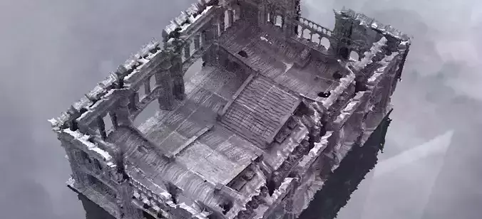 Lovecraftian ruin 4 3D