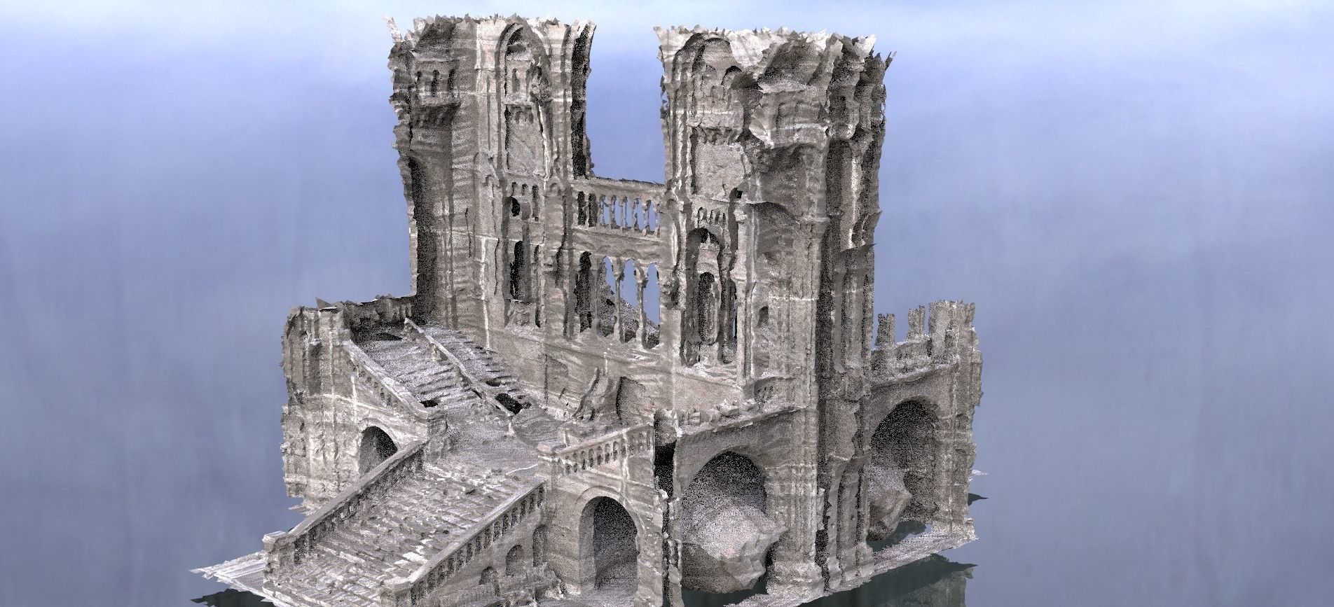 Cthulhu Cult halls 2 3D 3D model_2