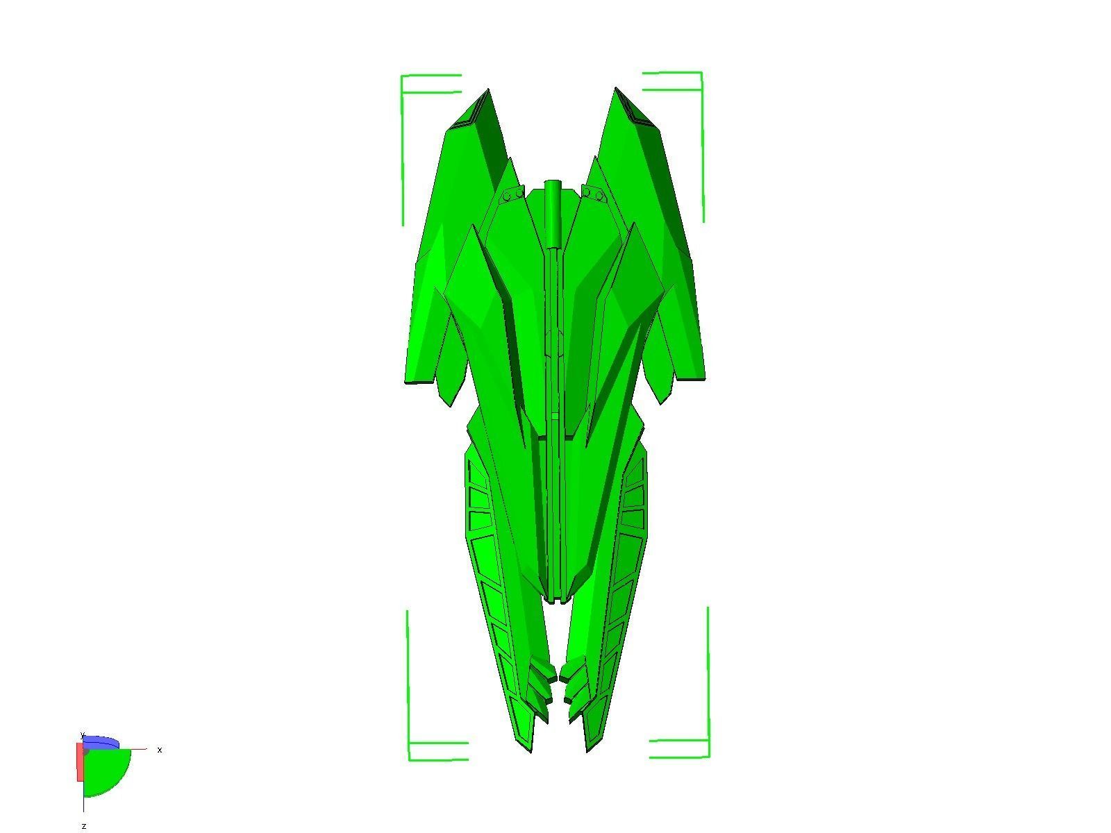  weapon sword sentinel prime 3D print model_1
