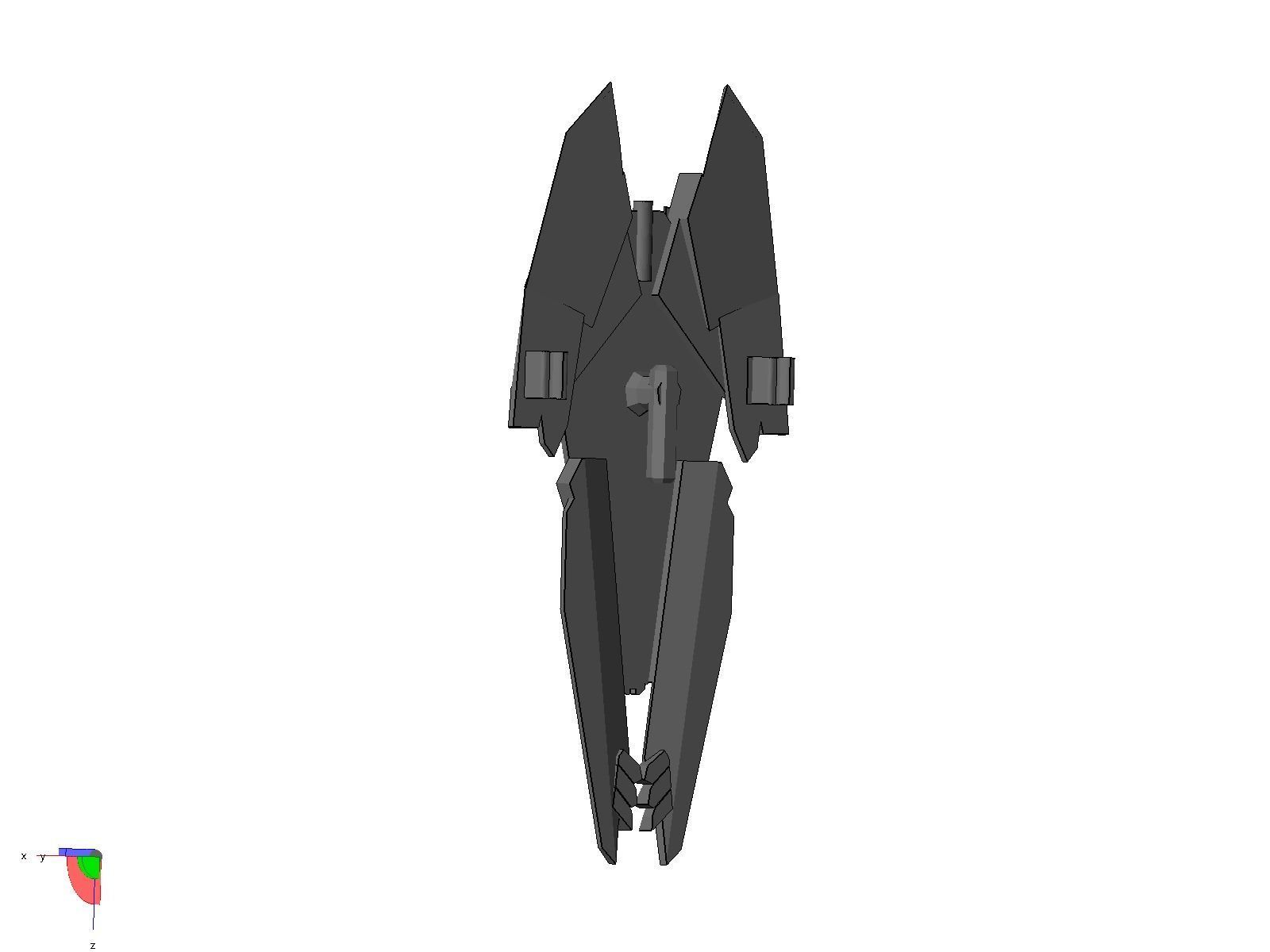  weapon sword sentinel prime 3D print model_2