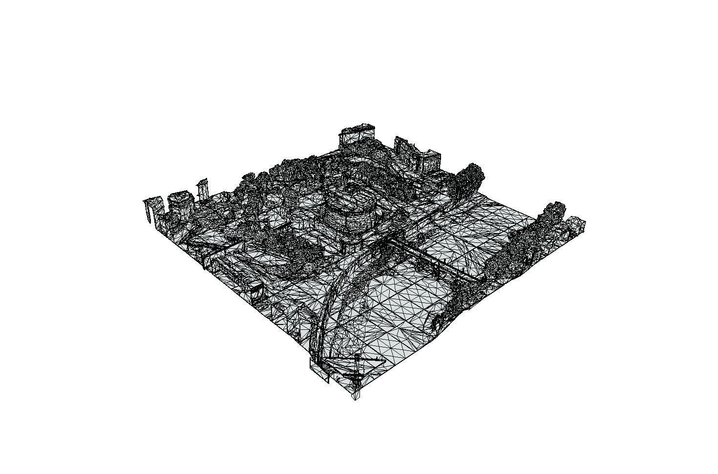 Castel Sant Angelo Low-poly 3D model_5