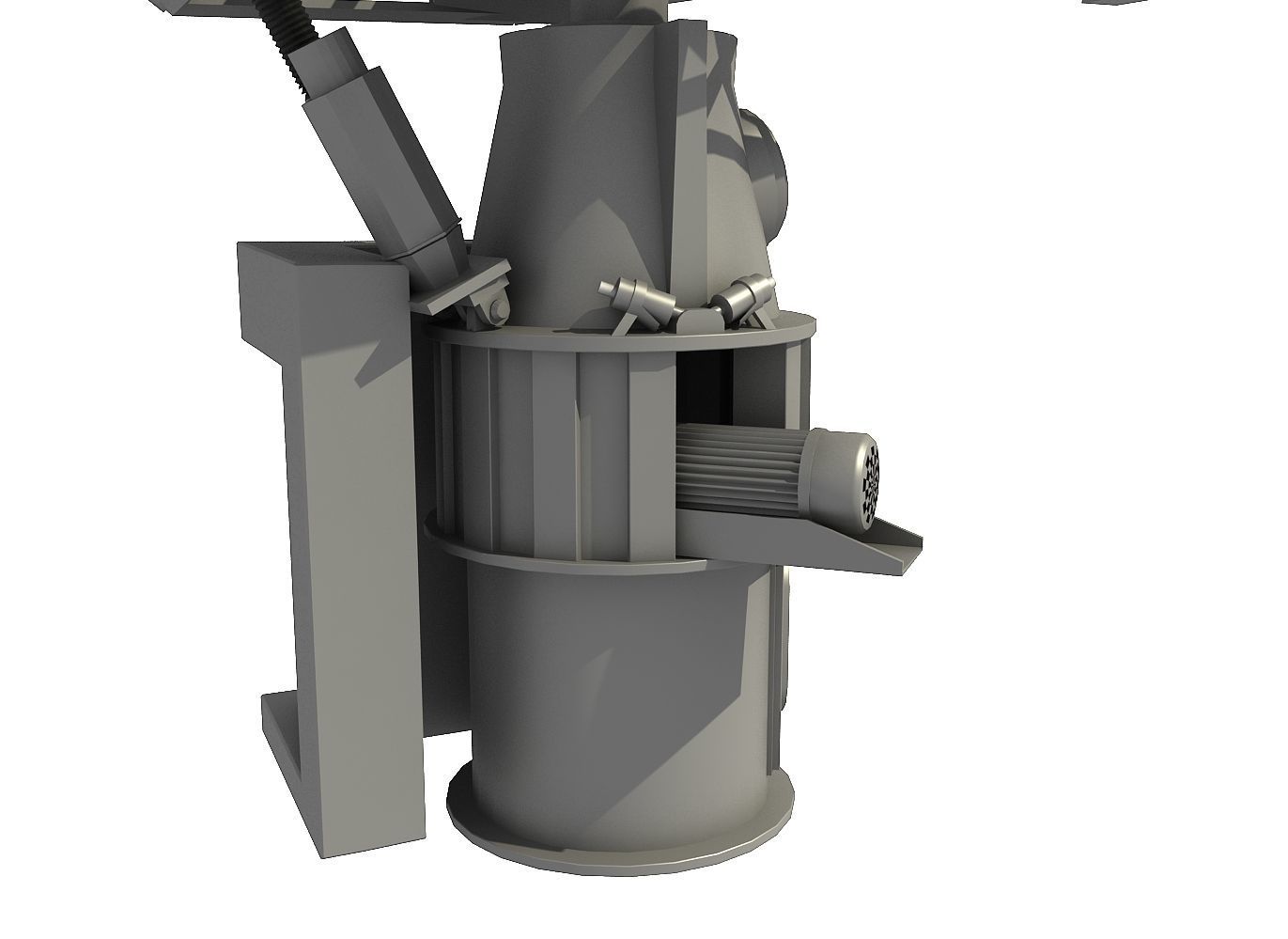 AN SPS-49 AIR SEARCH RADAR 3D model_6