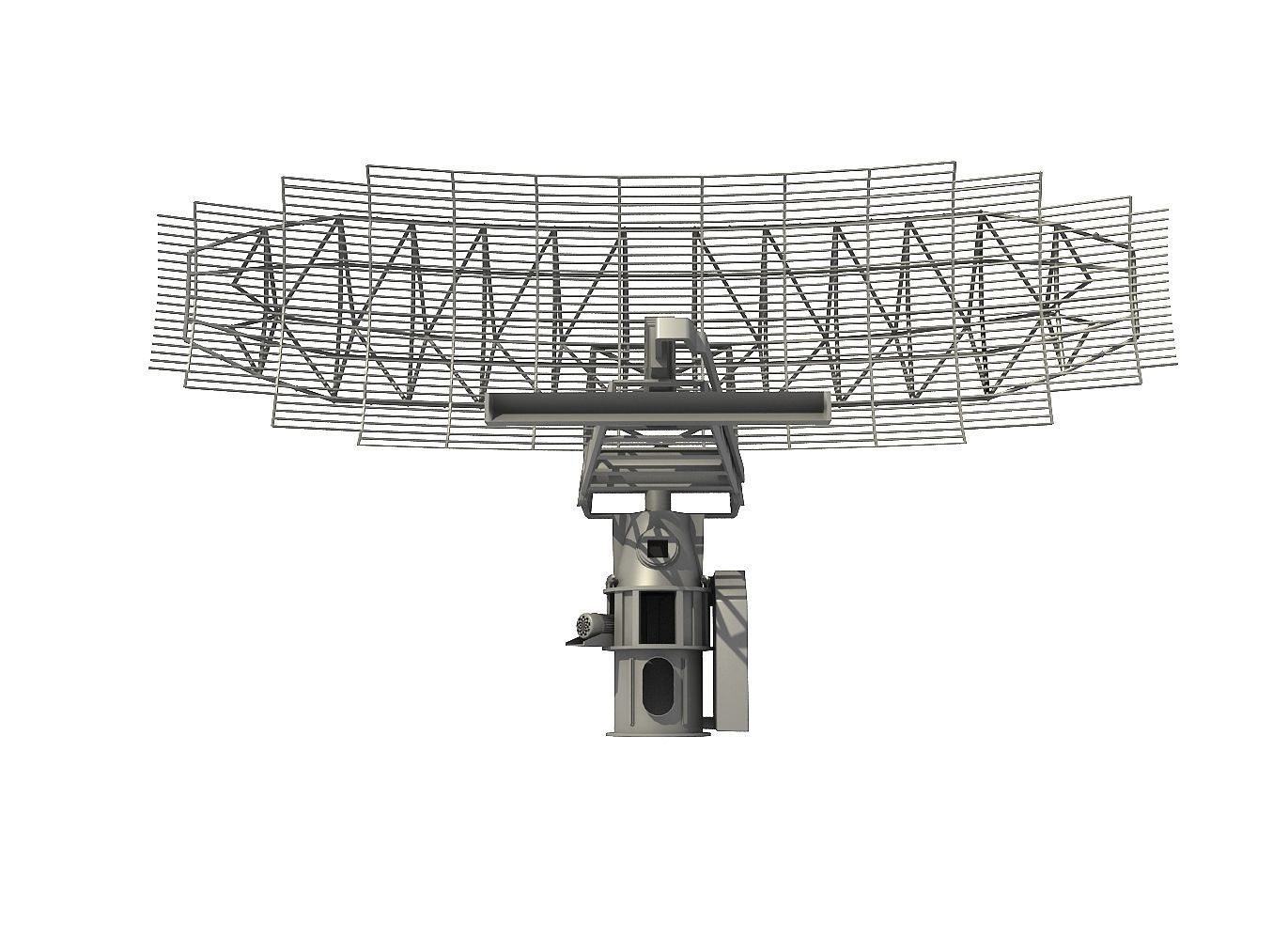 AN SPS-49 AIR SEARCH RADAR 3D model_7