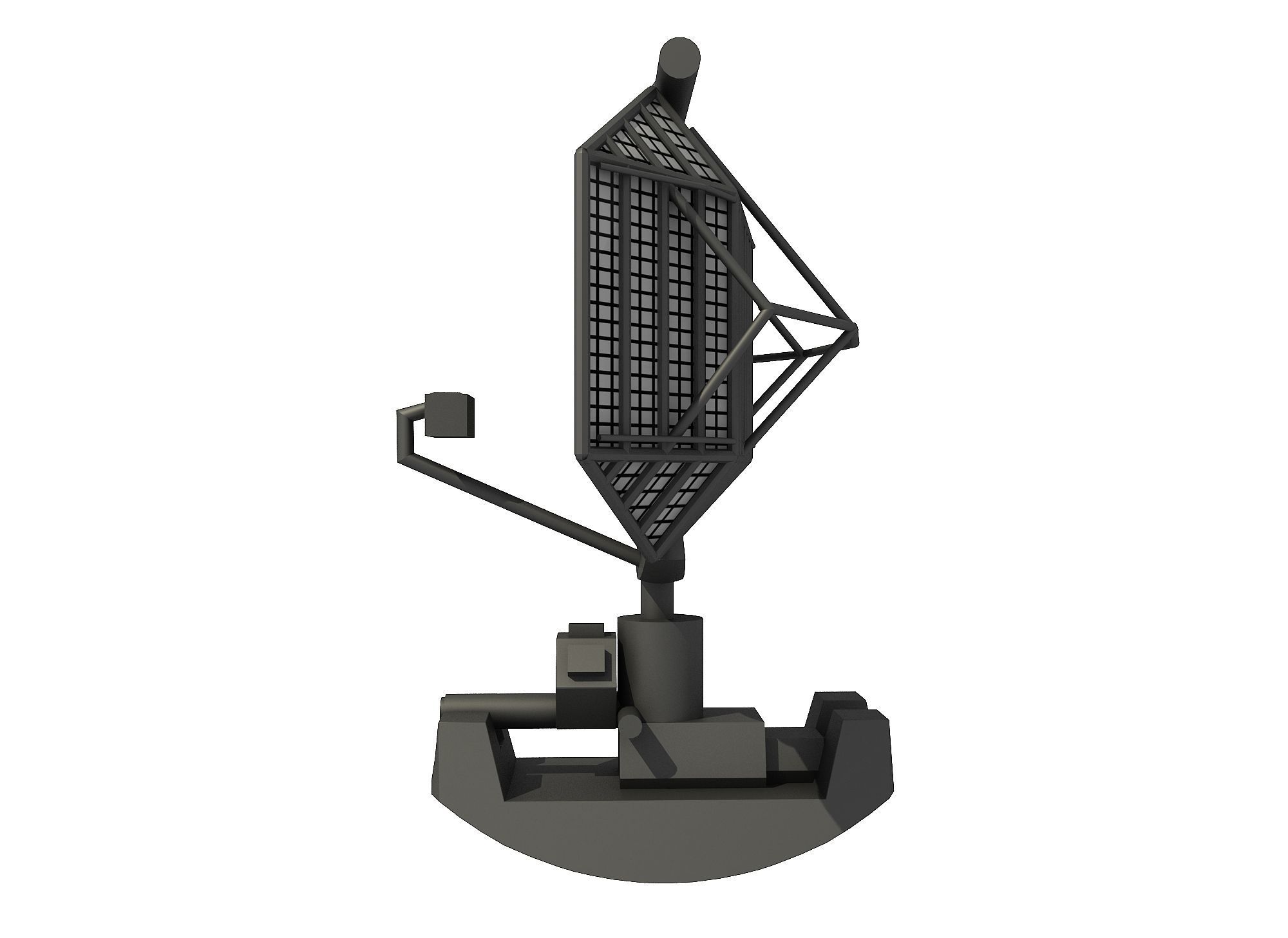 DA-08 AIR SEARCH RADAR 3D model_2