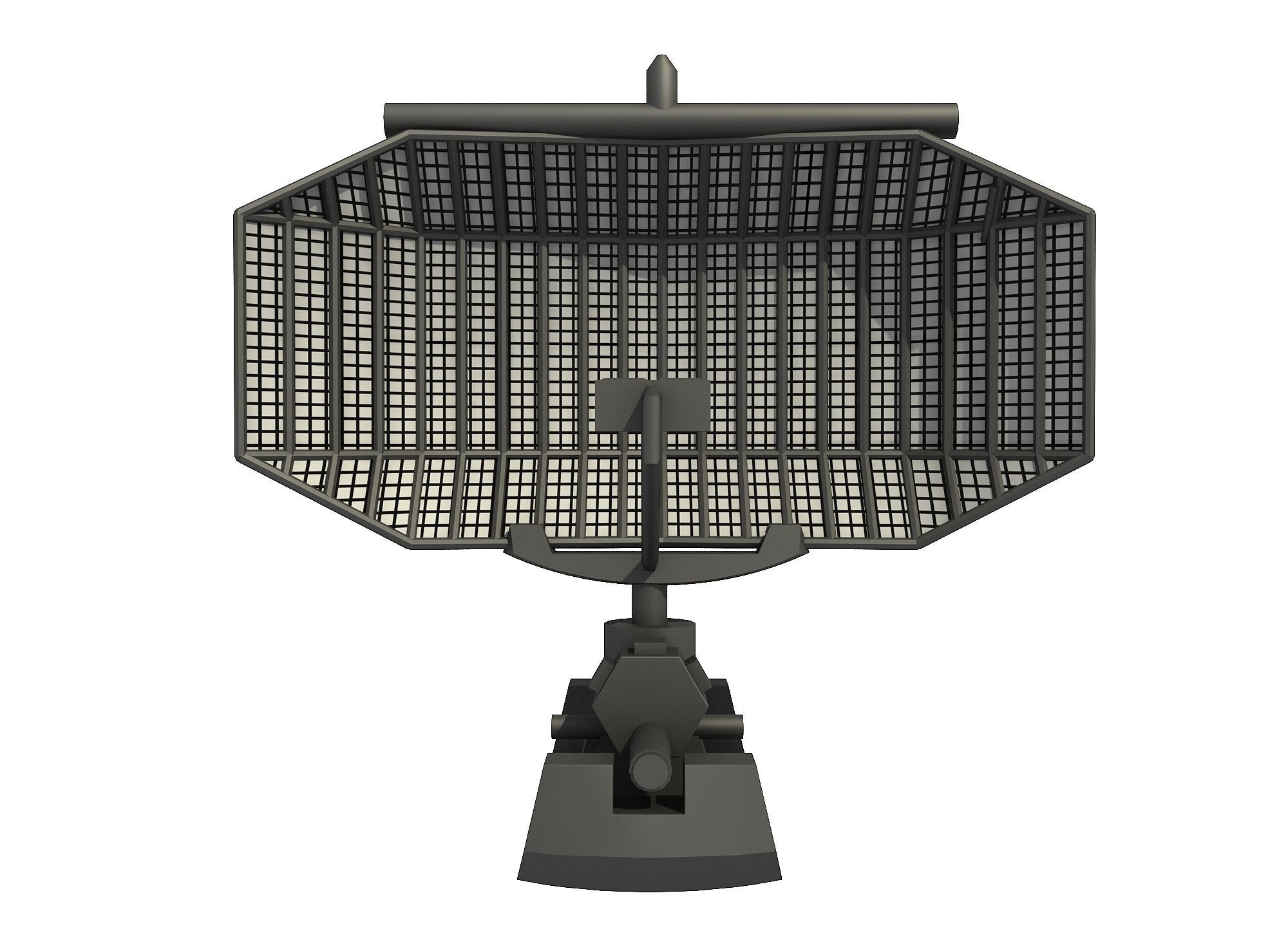 DA-08 AIR SEARCH RADAR 3D model_6