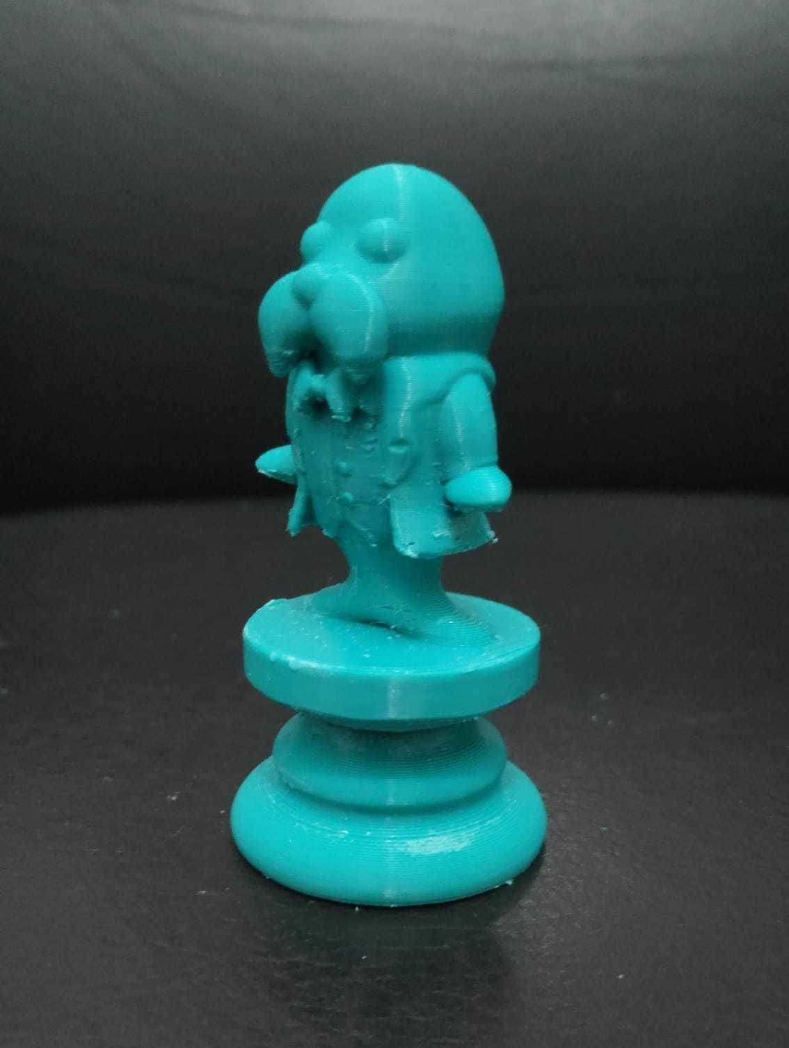 Alice Chess - Side B - Bishop - Walrus 3D print model_5