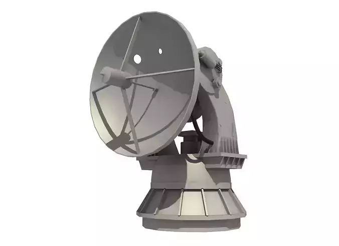 MK 92 STIR FIRE CONTROL RADAR 3D model