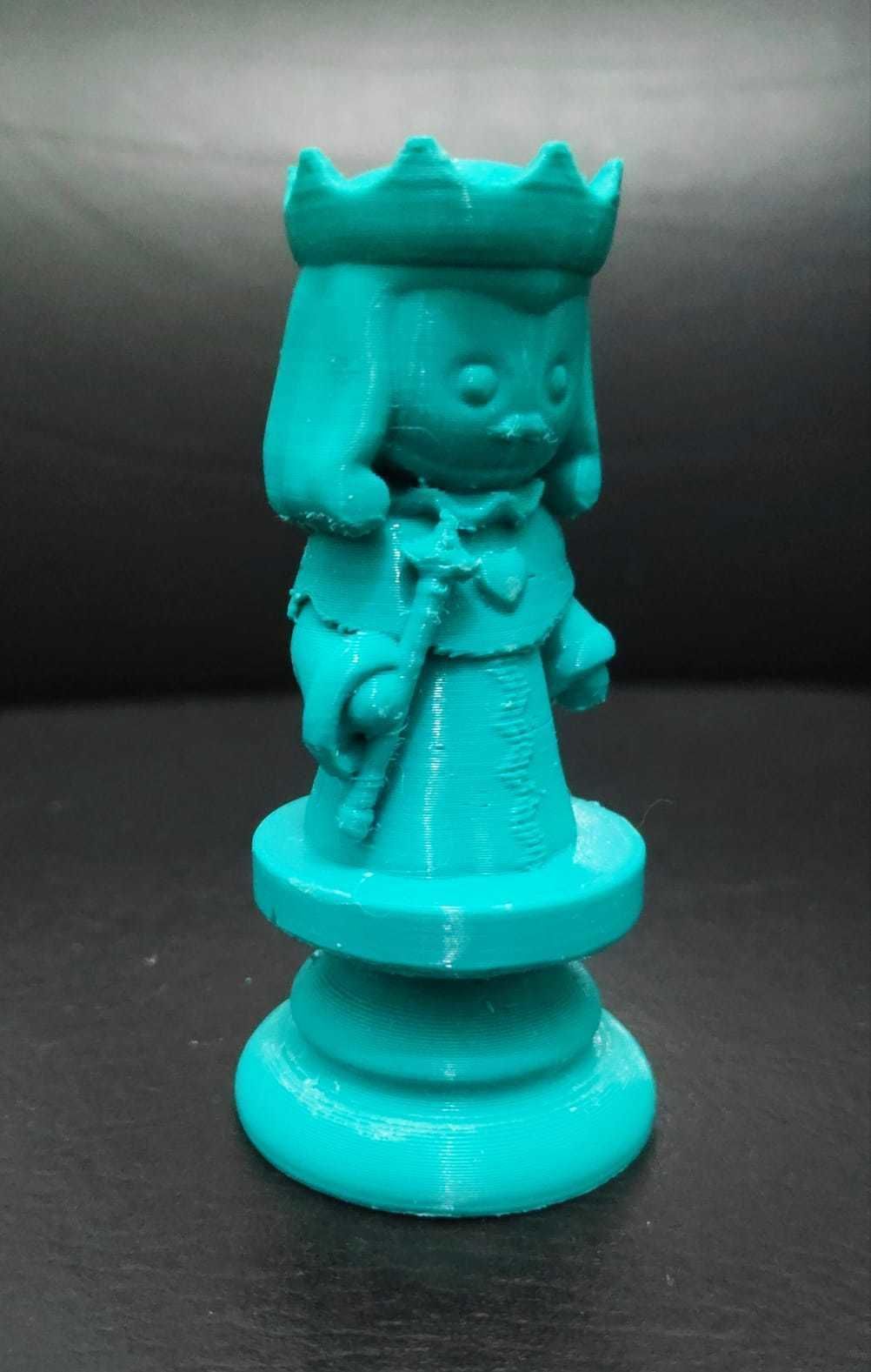 Alice Chess - Side B - King - King of Hearts 3D print model_9