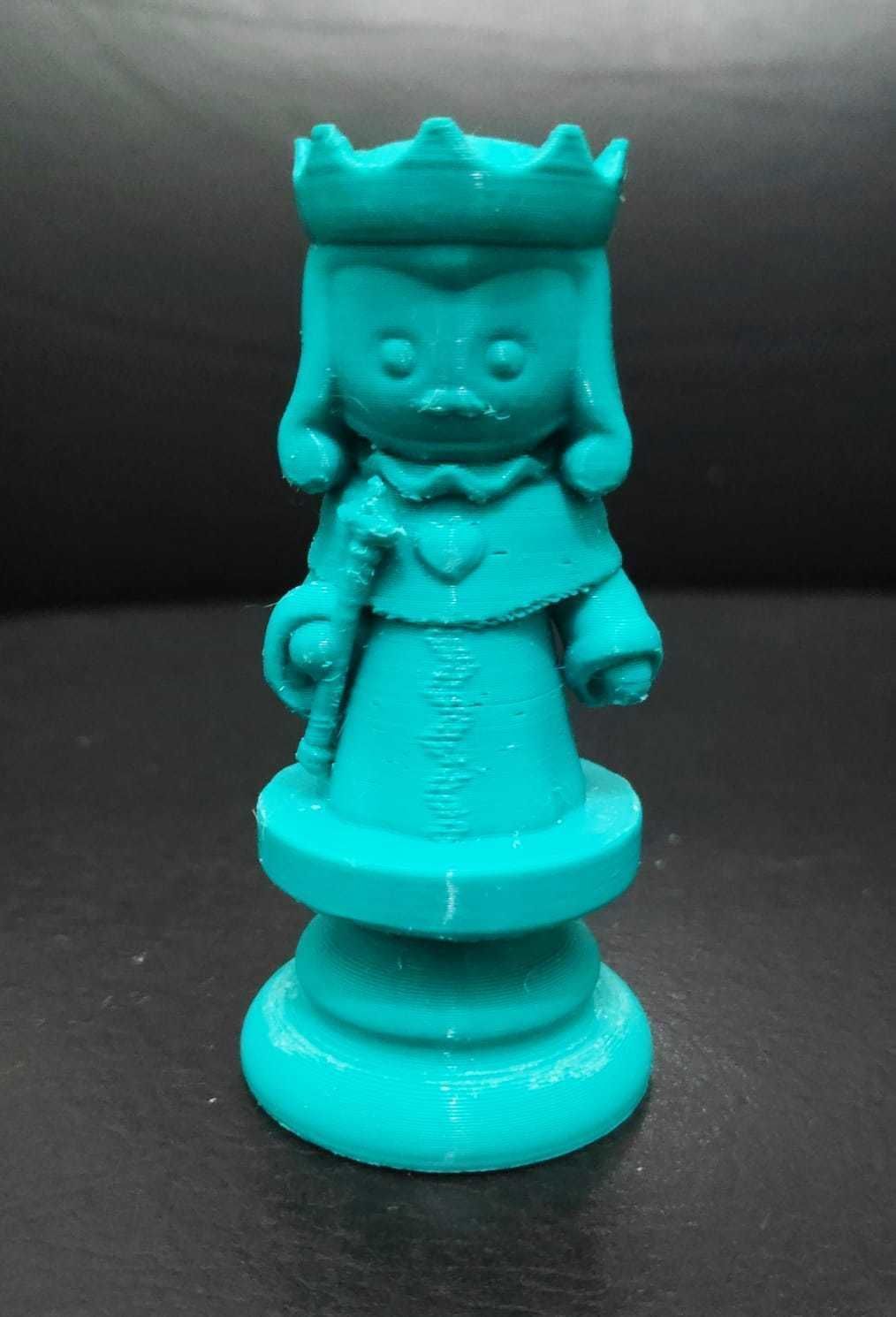 Alice Chess - Side B - King - King of Hearts 3D print model_4