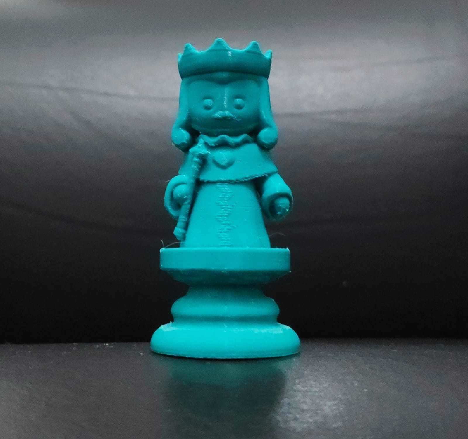 Alice Chess - Side B - King - King of Hearts 3D print model_8