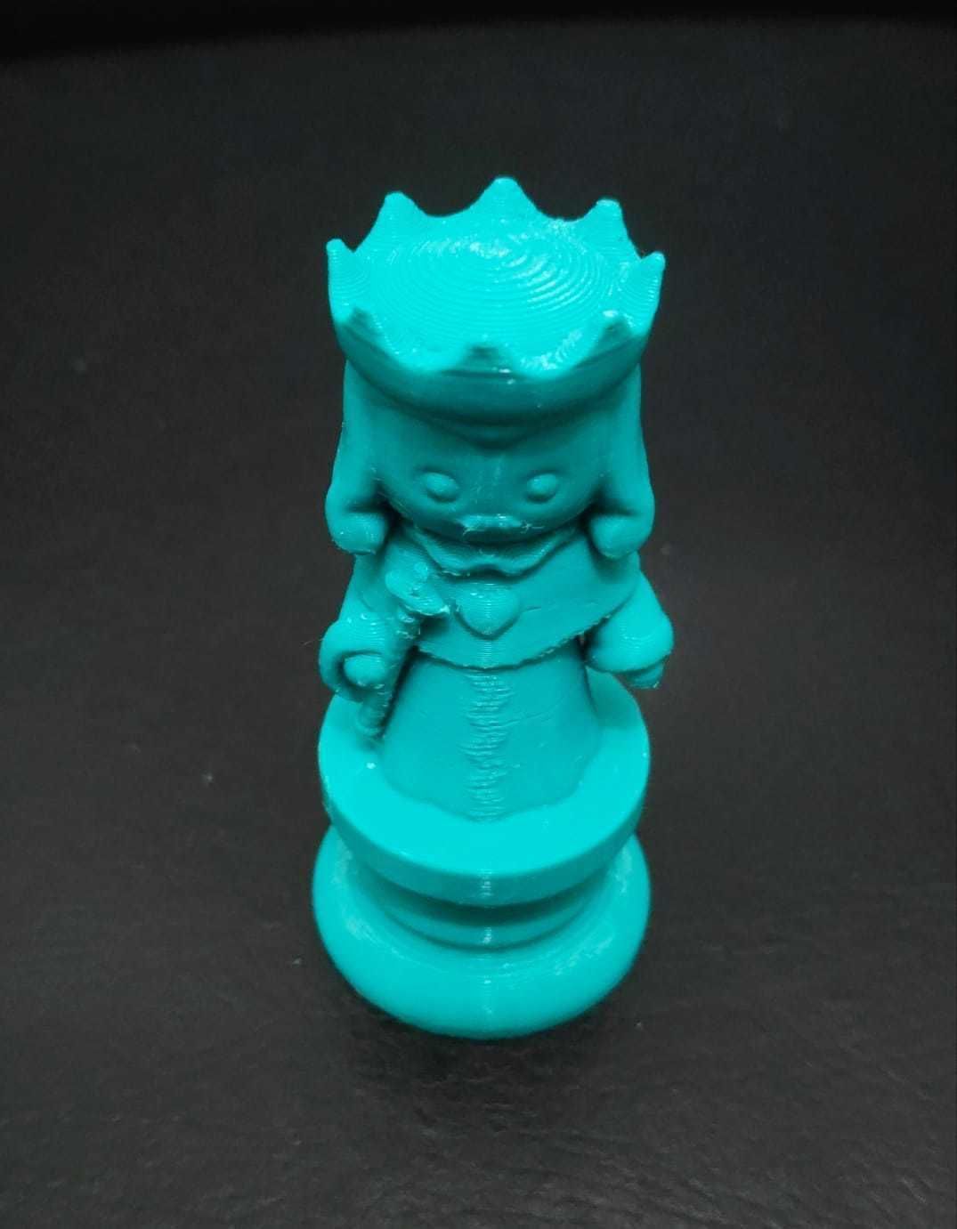 Alice Chess - Side B - King - King of Hearts 3D print model_10