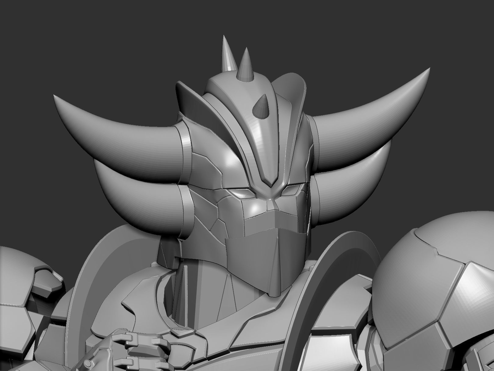 grendizer infinitism goldorak-2 versions -stl print 3d 3D print model_16