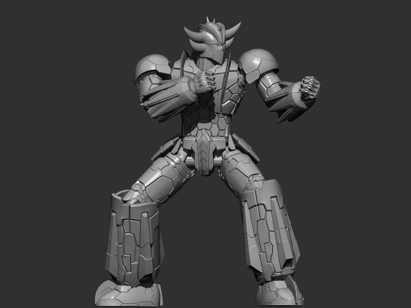 grendizer infinitism goldorak-2 versions -stl print 3d 3D print model_6