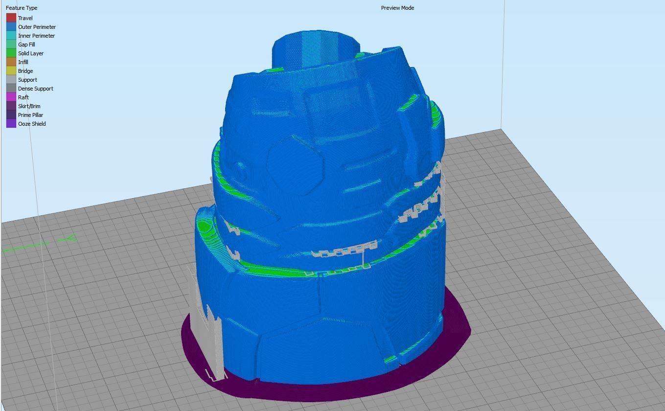 grendizer infinitism goldorak-2 versions -stl print 3d 3D print model_26