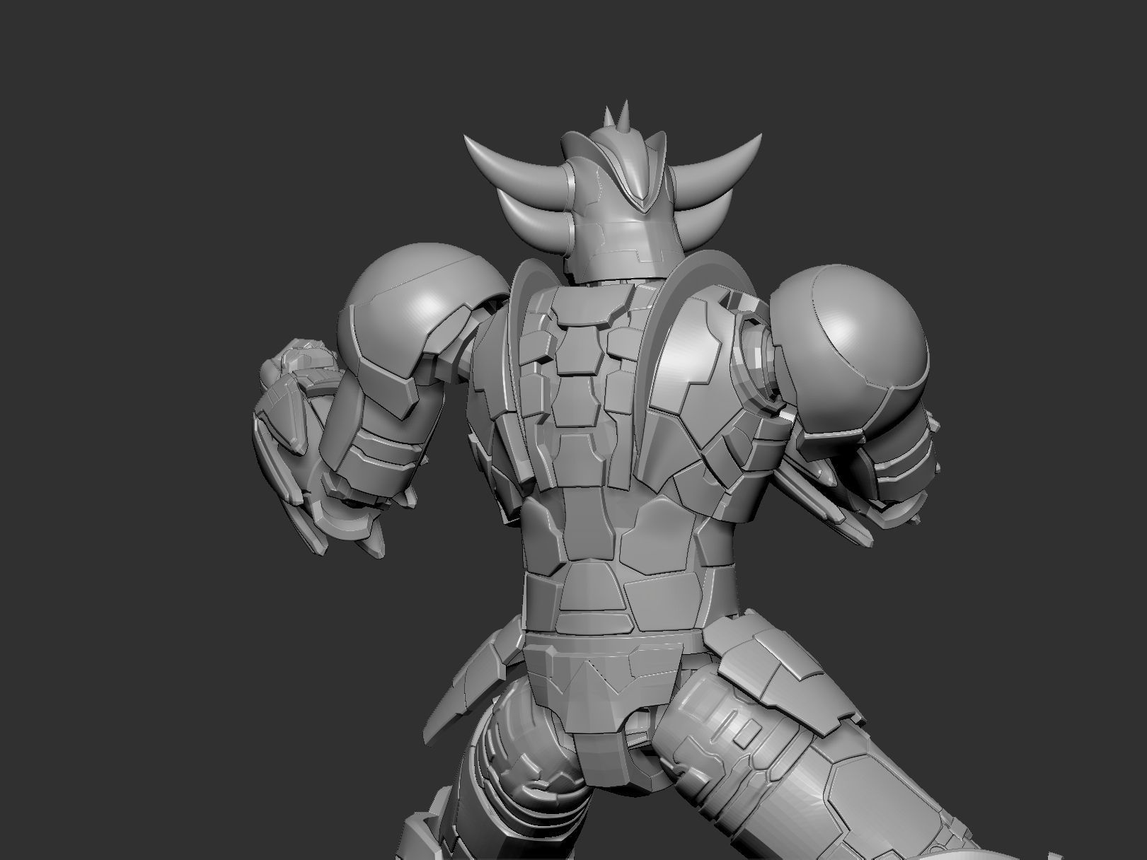 grendizer infinitism goldorak-2 versions -stl print 3d 3D print model_11