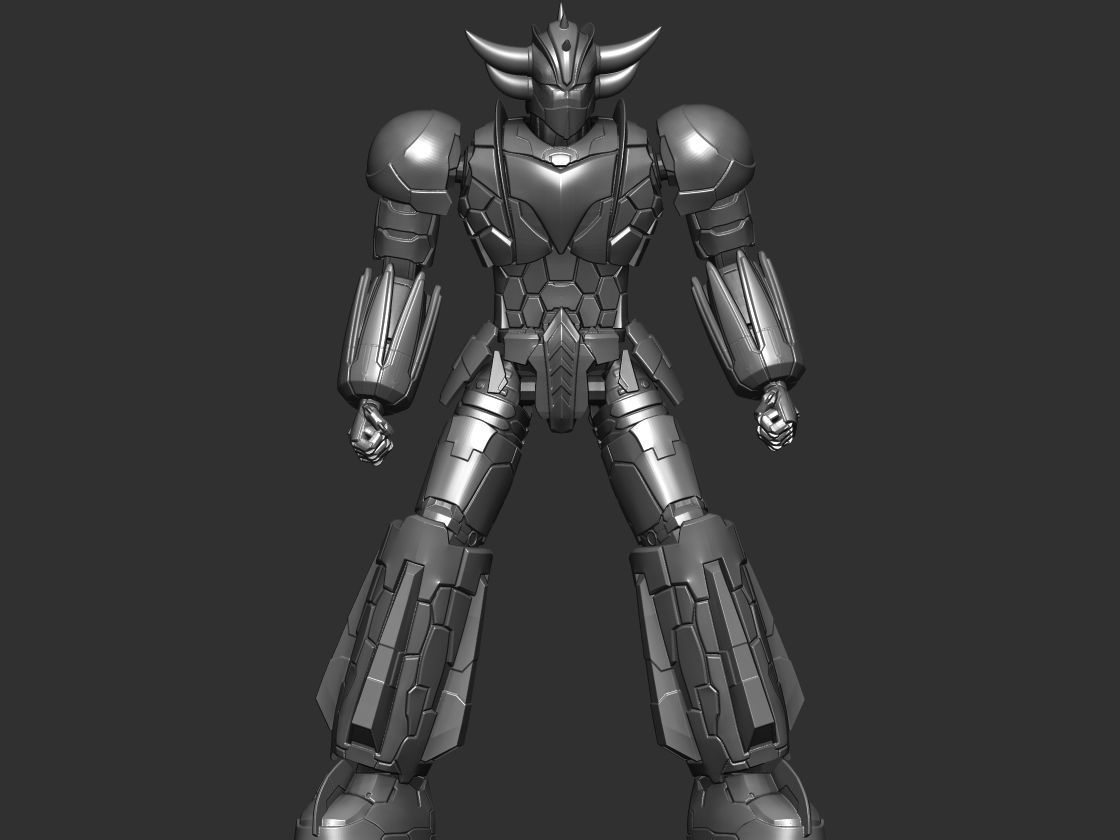 grendizer infinitism goldorak-2 versions -stl print 3d 3D print model_7