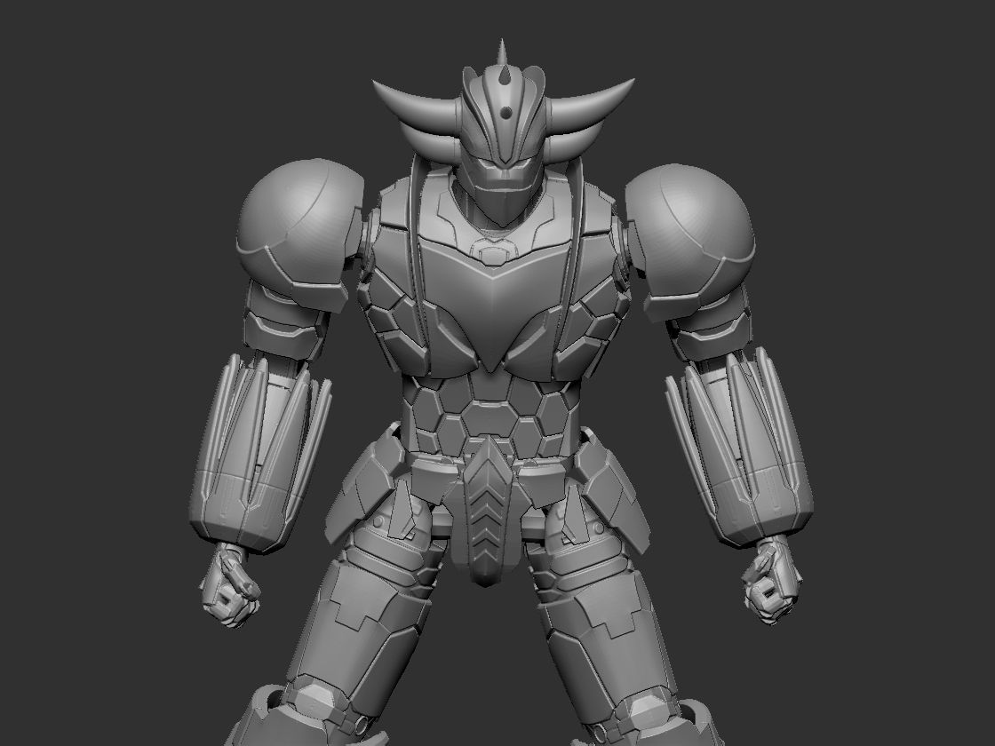 grendizer infinitism goldorak-2 versions -stl print 3d 3D print model_20